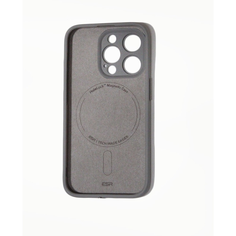 ESR iPhone 15 Pro Case HaloLock Magnetic Cover  Gray‎ Classic Missing Stand